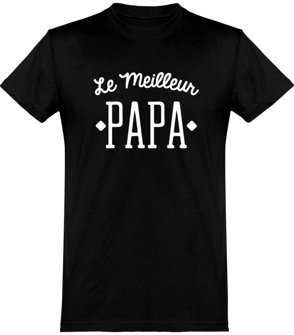 T shirt homme�le meilleur papa