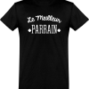 T shirt homme�le meilleur parrain