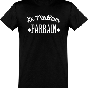 T shirt homme�le meilleur parrain T shirt homme�le meilleur parrain