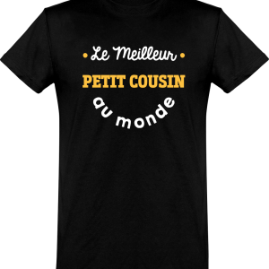 T shirt homme�le meilleur petit cousin au monde T shirt homme�le meilleur petit cousin au monde