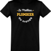 T shirt homme�le meilleur plombier au monde
