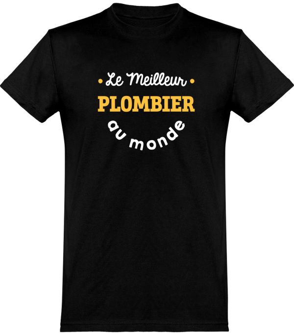 T shirt homme�le meilleur plombier au monde