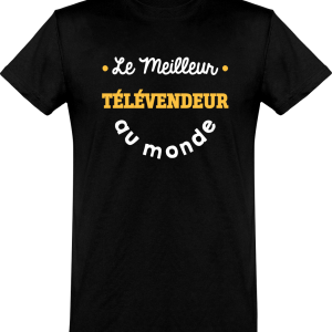 T shirt homme�le meilleur televendeur au monde T shirt homme�le meilleur televendeur au monde