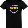T shirt homme�le meilleur tolier au monde