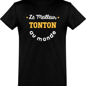 T shirt homme�le meilleur tonton au monde