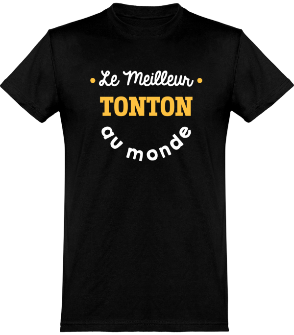 T shirt homme�le meilleur tonton au monde