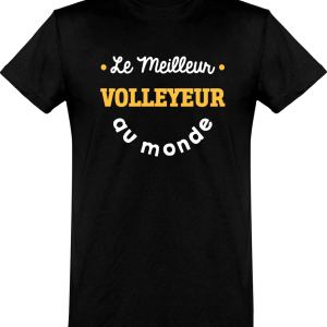 T shirt homme�le meilleur volleyeur au monde