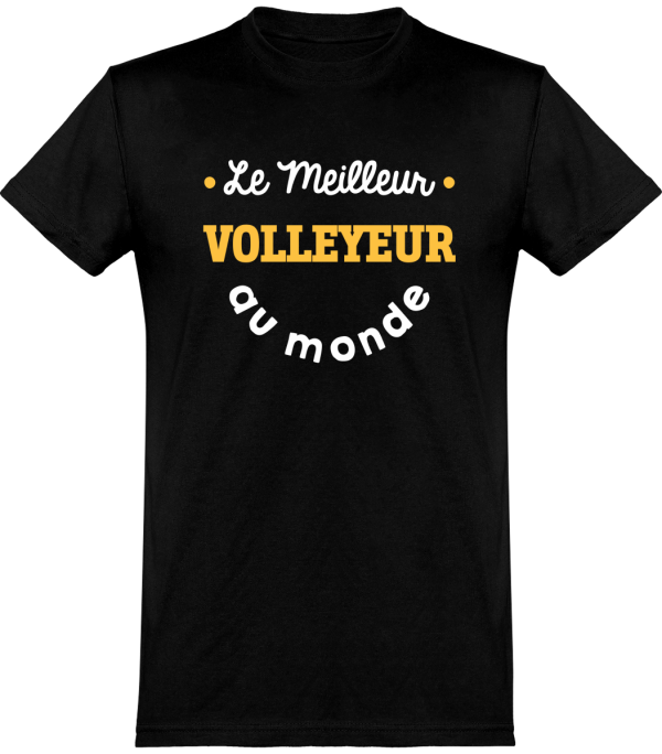 T shirt homme�le meilleur volleyeur au monde