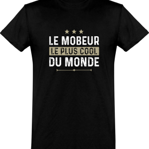 T shirt homme�le mobeur le plus cool