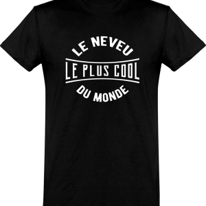 T shirt homme�le neveu le plus cool du monde