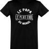 T shirt homme�le papa le plus cool du monde