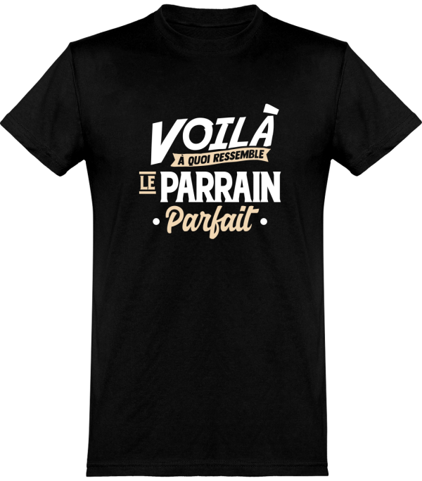 T shirt homme�le parrain parfait