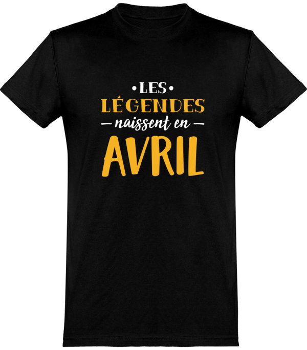 T shirt homme�legende d’avril