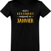 T shirt homme�legende de janvier