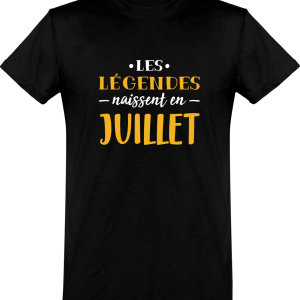 T shirt homme�legende de juillet T shirt homme�legende de juillet