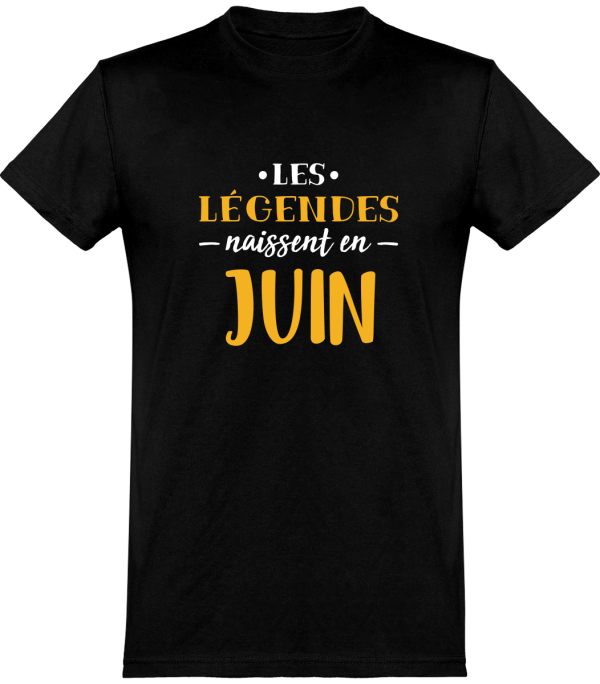 T shirt homme�legende de juin