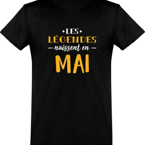 T shirt homme�legende de mai T shirt homme�legende de mai