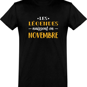 T shirt homme�legende de novembre