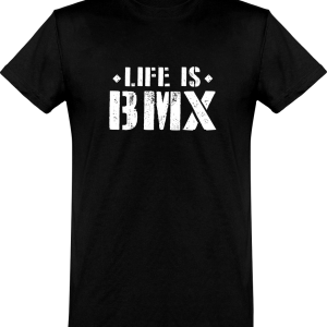 T shirt homme�life is bmx