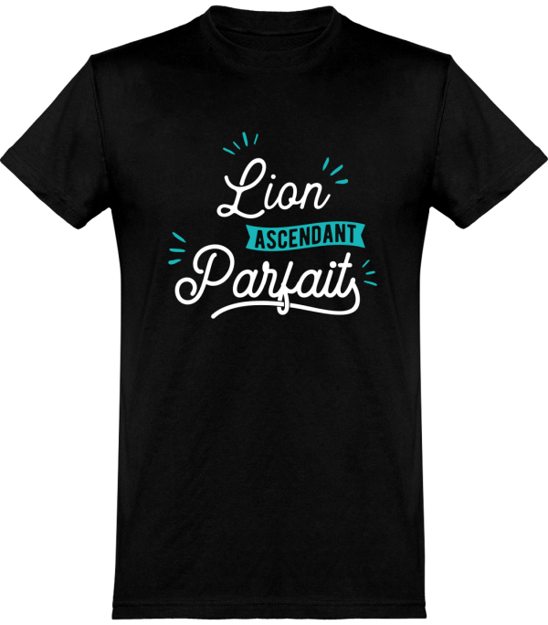 T shirt homme�lion ascendant parfait