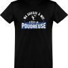 T shirt homme�ma drogue la poudreuse