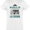 T shirt homme�marcelin l’homme le mythe la lEgende
