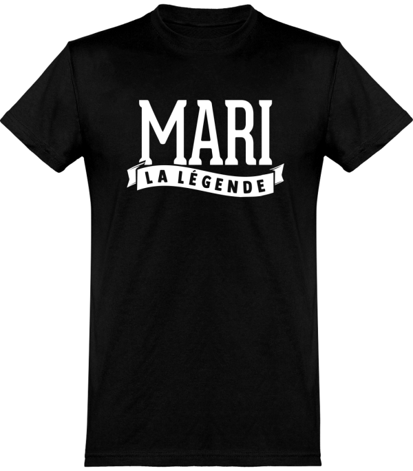 T shirt homme�mari la legende