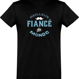 T shirt homme�meilleur fiance du monde