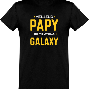 T shirt homme�meilleur papy galaxy T shirt homme�meilleur papy galaxy