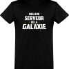 T shirt homme�meilleur serveur de la galaxie