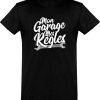 T shirt homme�mon garage mes regles