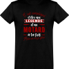 T shirt homme�motard et legende