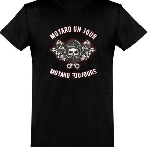 T shirt homme�motard un jour T shirt homme�motard un jour