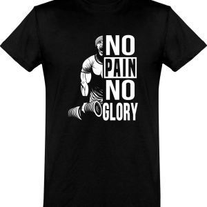 T shirt homme�no pain no glory