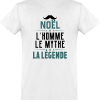 T shirt homme�noel l’homme le mythe la legende