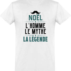T shirt homme�noel l’homme le mythe la legende