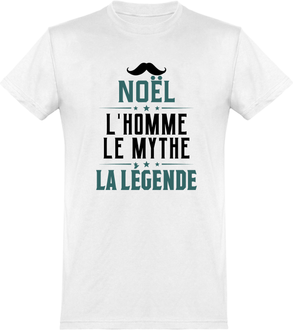 T shirt homme�noel l’homme le mythe la legende