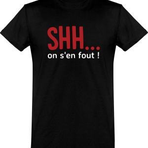 T shirt homme�on s’en fout T shirt homme�on s’en fout