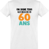 T shirt homme�on signe tous 60 ans