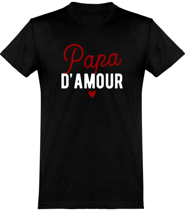 T shirt homme�papa d’amour