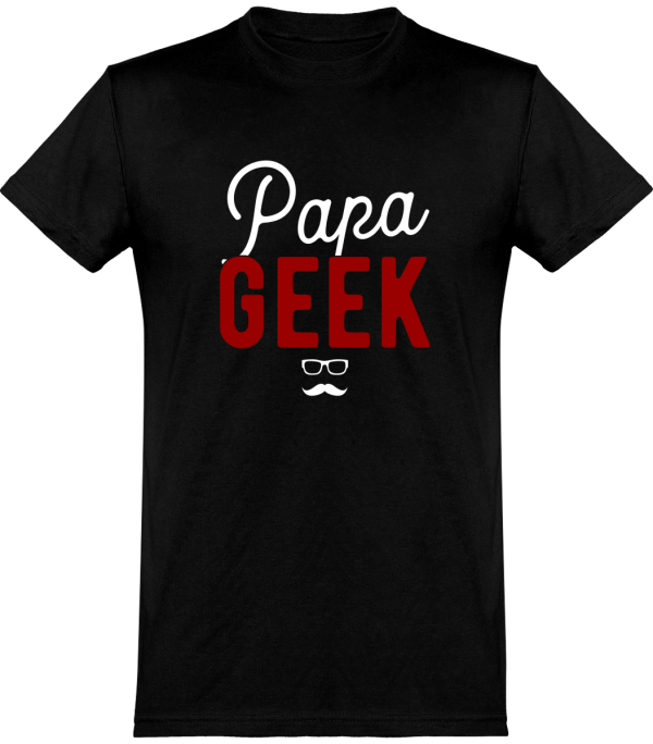 T shirt homme�papa geek