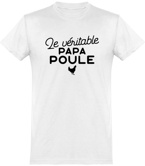 T shirt homme�papa poule