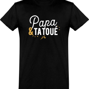 T shirt homme�papa & tatoue T shirt homme�papa & tatoue