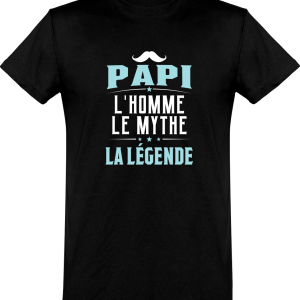 T shirt homme�papi la legende T shirt homme�papi la legende