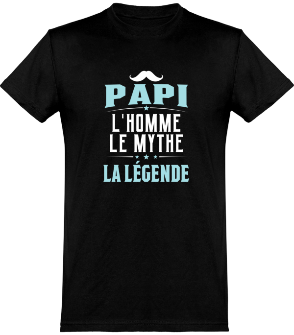 T shirt homme�papi la legende