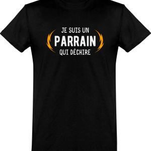 T shirt homme�parrain qui dechire T shirt homme�parrain qui dechire