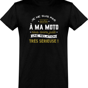 T shirt homme�pas accro a ma moto T shirt homme�pas accro a ma moto