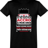 T shirt homme�pas accro a mon ordi