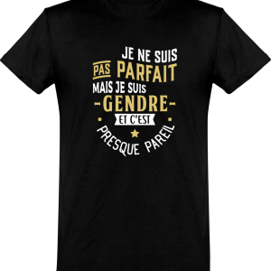 T shirt homme�pas parfait mais gendre T shirt homme�pas parfait mais gendre