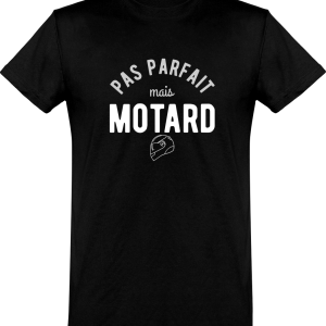 T shirt homme�pas parfait mais motard T shirt homme�pas parfait mais motard